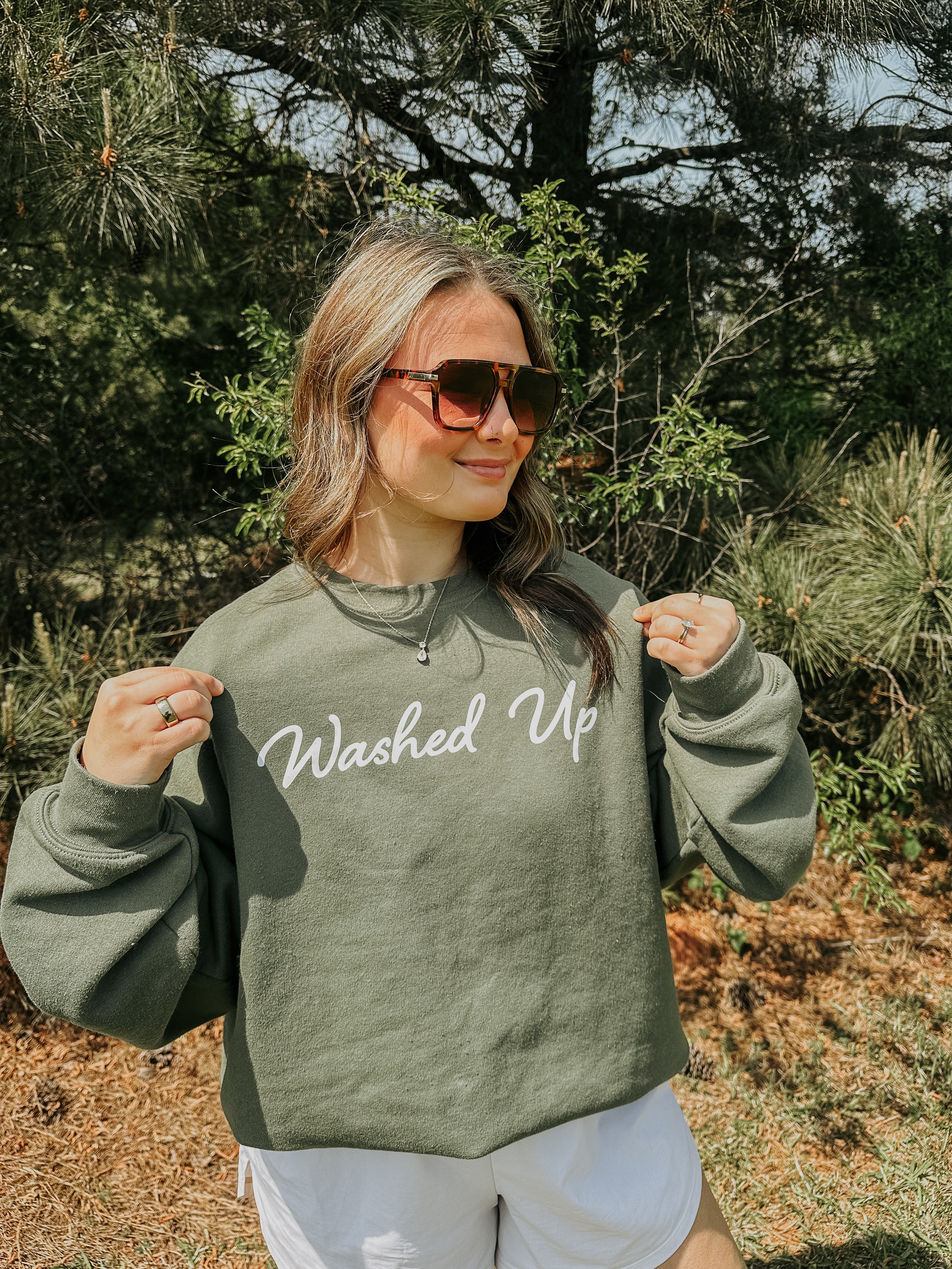 Washed Up Crewneck Sweatshirt